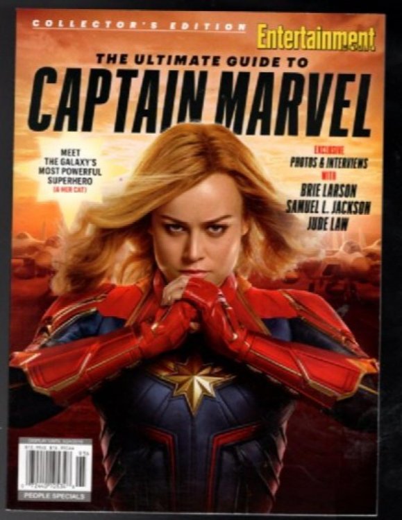 THE ULTIMATE GUIDE TO CAPTAIN MARVEL COLLECTOR'S EDITION MAGAZINE 2019