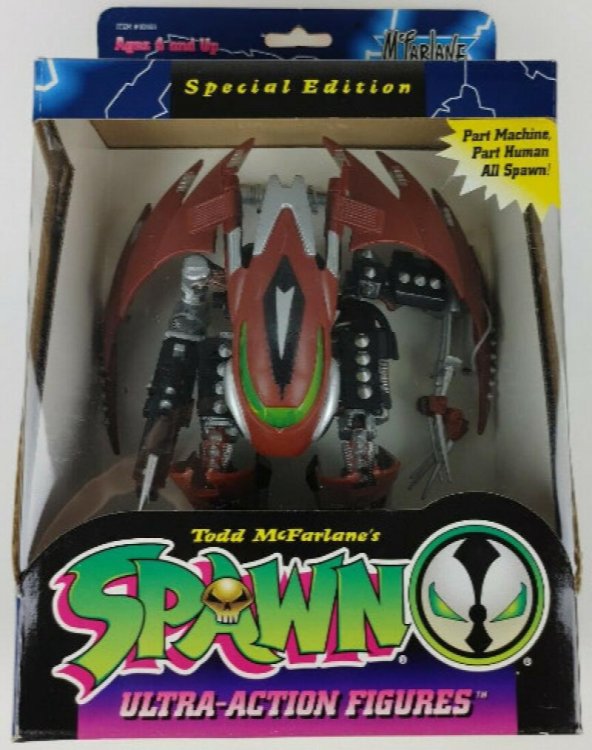 McFarlane Toys FUTURE SPAWN 1996 Special Edition Ultra-Action Figure NEW in Box