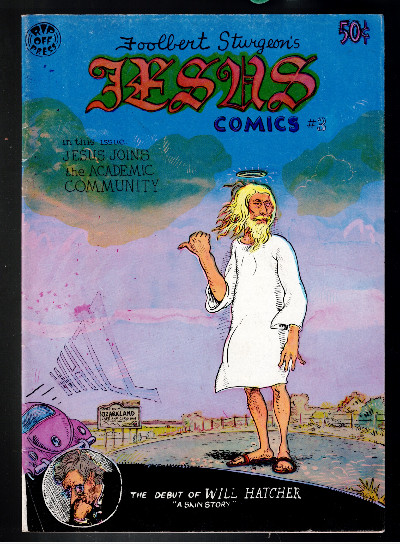 Jesus Comics #3 F/VF Underground Comic F Stack G Shelton 1st Print Comix