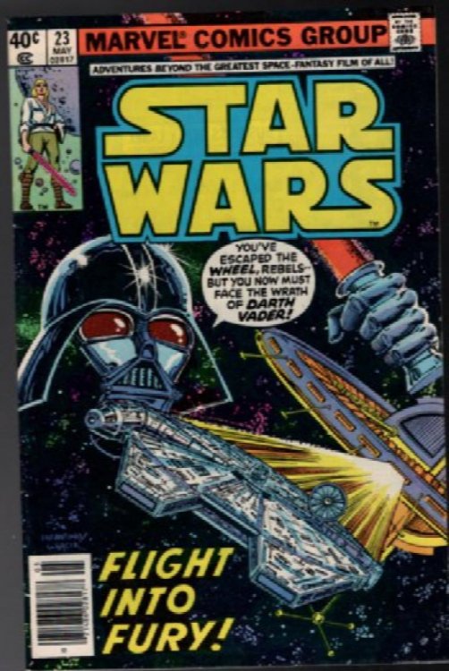 Star Wars #23 Marvel Comics 1979 Flight Into Fury Darth Vader