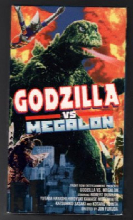RARE! Godzilla Vs. Megalon, 1973 (VHS, 1998) Katsuhiko Sasaki