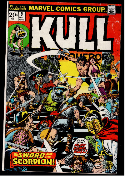 Kull the Conqueror (1972) #9 1st Print John & Marie Severin Conway REH