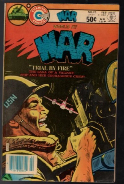 World at War #25 1981 Charlton Comics