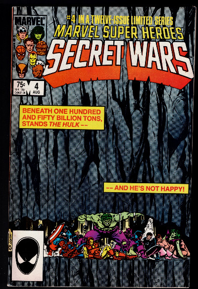 Marvel Super Heroes Secret Wars #4 direct edition Marvel Comics