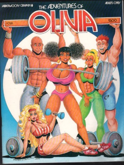 The Adventures Of Olivia #4 Jabberwocky Graphix 1990 Robert Outlaw