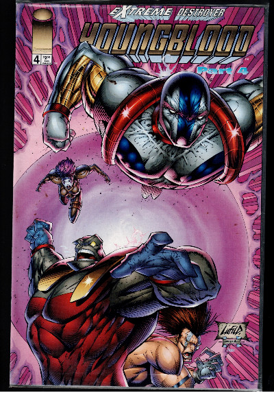 Youngblood #4 Jan. 1996 Image Comics Polybagged