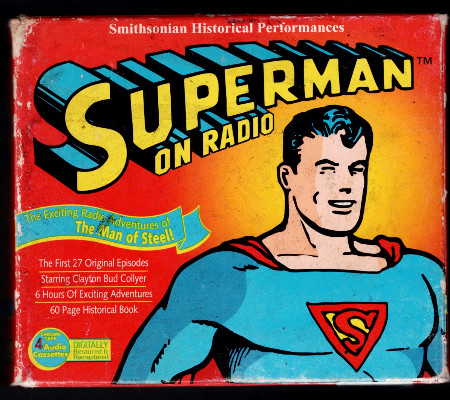 Superman On Radio - Adventures of The Man of Steel - 4 Audio Cassettes