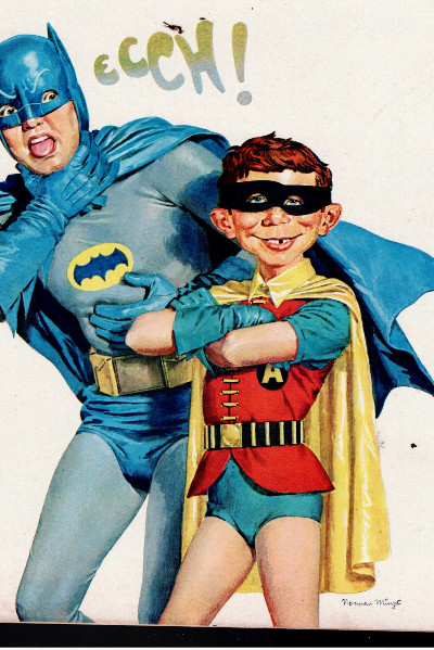 Mad Magazine #105 Sept 1966 Ecch! Batman