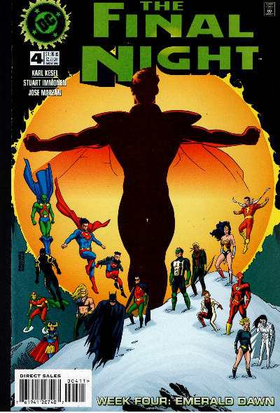 The Final Night #3 and #4 Week Four: 1996 DC Comics Comic Book