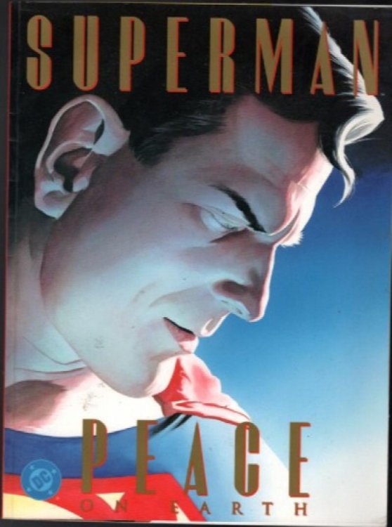 Superman: Peace on Earth 1999 Paul Dini Alex Ross Comic Book Novel MUST READ