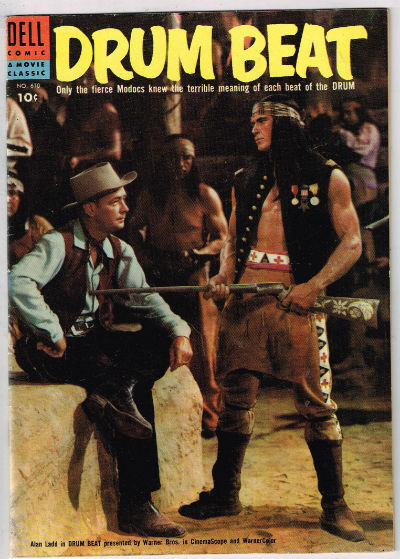 DRUM BEAT (FOUR-COLOR) #610 1955 VOLUME 1 DELL