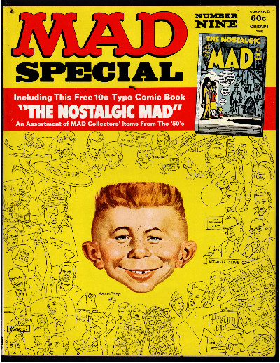 Mad Special #9, w/Nostalgic Mad (E.C. Publications 1972) William Gaines