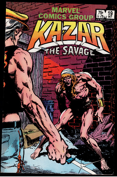 Marvel Comics KAZAR #18 and #19 VF Grade