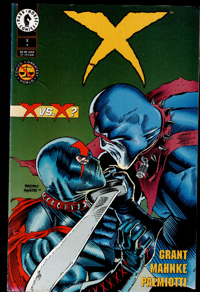 X #2 VOL. 1 DARK HORSE COMIC BOOK