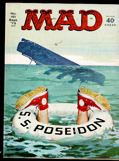 MAD Magazine #161 September 1973 Poseidon