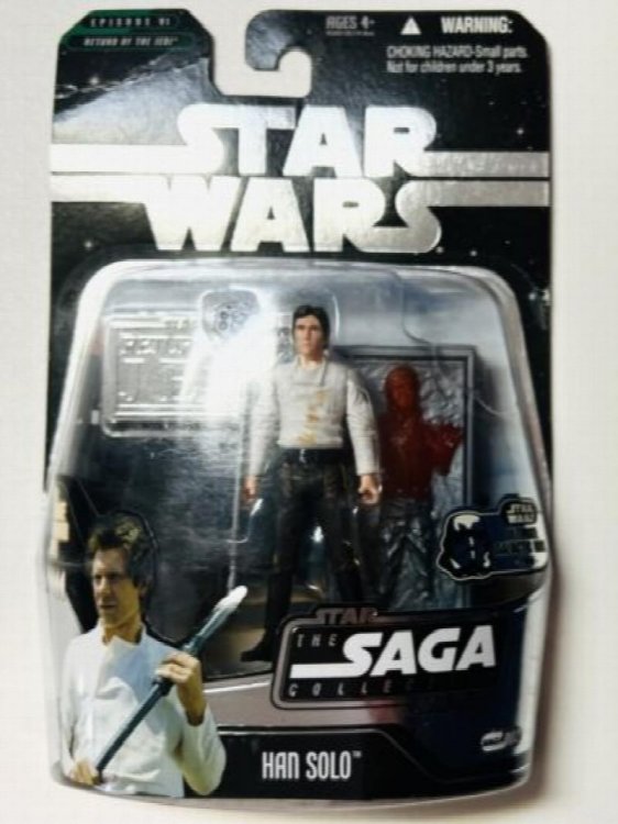 Hasbro Star Wars The Saga Collection HAN SOLO Battle of Carkoon Action Figure