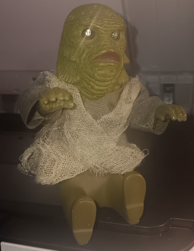 Creature of the black lagoon talking