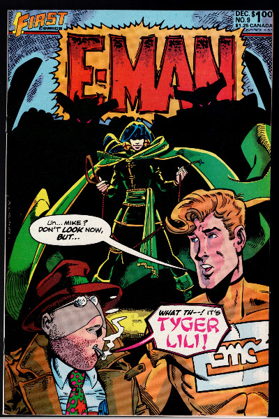E-Man #9 (1983) First Comics Tyger Lili 1st Print Comic Book