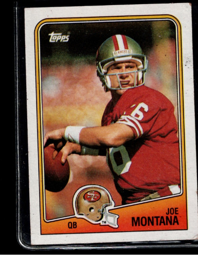 1988 Topps Joe Montana #38 San Francisco 49ers