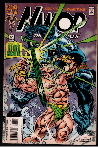 Namor The Sub-Mariner #60 Vs Bloodwraith! Triton Azores (Mar 1995 Marvel)
