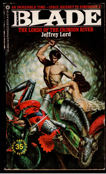 The Lords of the Crimson River, Richard Blade #35