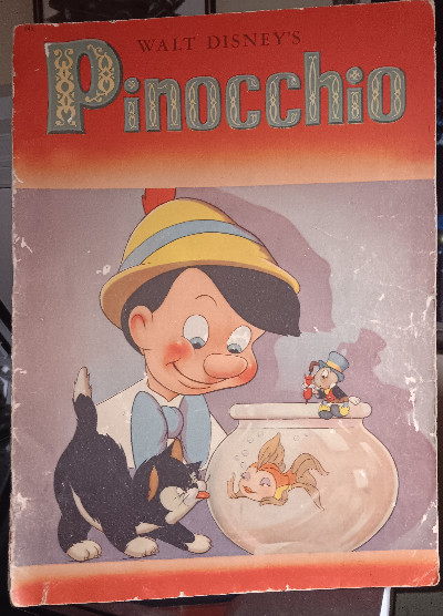 Walt Disney's Pinocchio 1939 1940 Whitman Publishing
