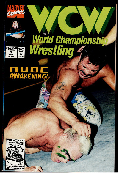 WCW World Championship Wrestling #5 1992 Marvel Comics Sting Rick Rude