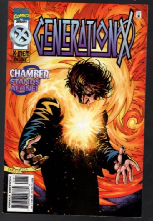 Generation X Deluxe Comic Book Issue #10 thru #16 by Marvel Comics