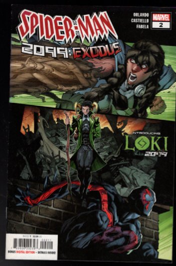 SPIDER-MAN 2099: EXODUS #2 (RYAN STEGMAN VARIANT)(2022) COMIC - Marvel Comics