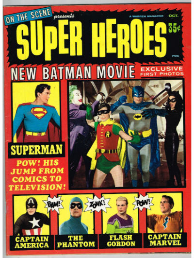 On the Scene Presents Super Heroes, No. 1 Paperback 1966 by James WARREN (Author)
