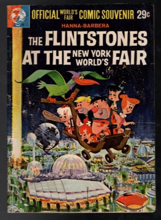 THE FLINTSONES AT THE NEW YORK WORLD'S FAIR SOUVENIR PROGRAM