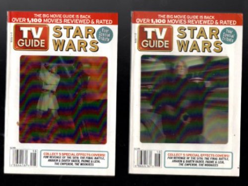 Star Wars TV Guide Set Of 5 Books May 1-7 2005 Special Effects Cover