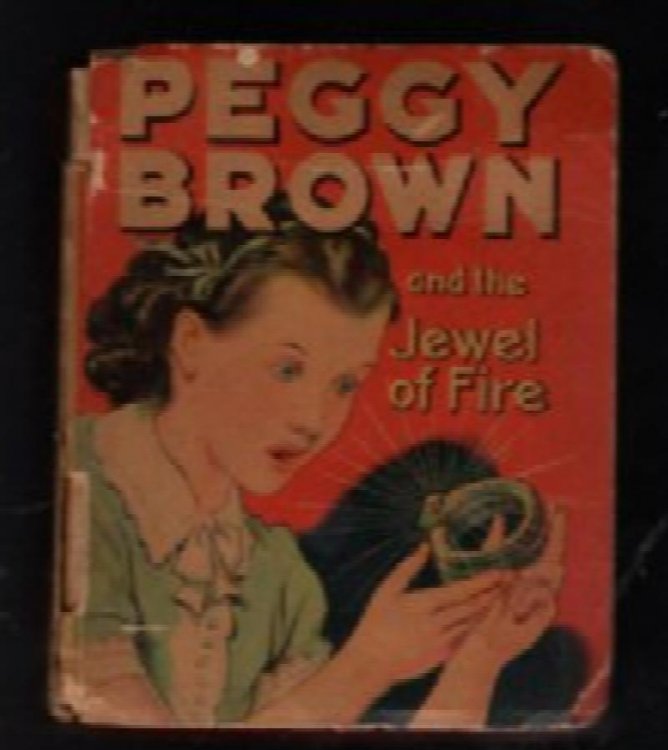 1943 Big Little Book Peggy Brown and the Jewel of Fire # 1463,