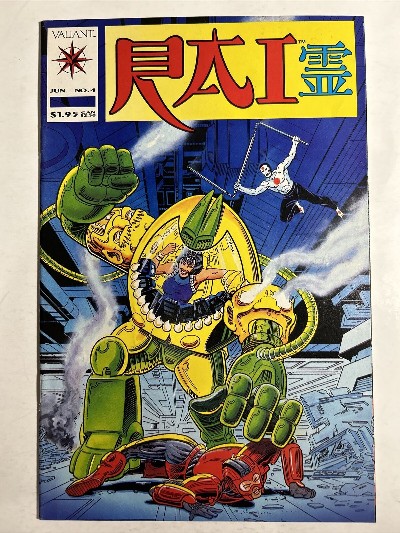 Rai 4 - Valiant Comics Ninjak X-O Manowar Solar Shadowman Magnus Pre Unity CopyE