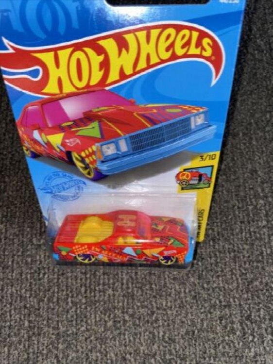 2021 HOT WHEELS '80 El Camino 3/10 HW Art Cars 44/250 Diecast Collection