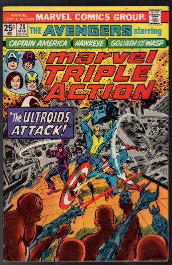 Marvel Triple Action #28 - 1976 Marvel Comic 