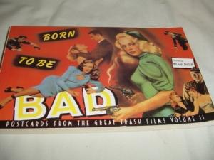 Old Original Born To Be Bad Postcards From The Great Trash Films Vol 2 1989
