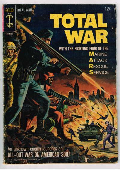 TOTAL WAR (GOLD KEY) #1 1965 VOLUME 1 WESTERN (GOLD KEY/WHITMAN)