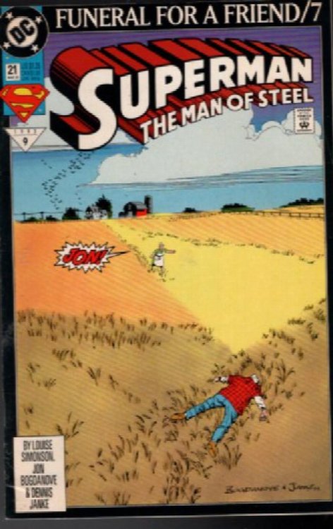 Superman: The Man of Steel #21 Direct Edition (1993)