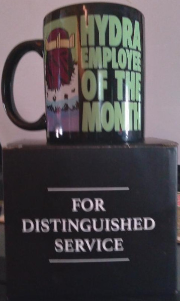 Marvel Lootcrate Hydra Employee of the Month Collectible Black Mug / Coffee Cup