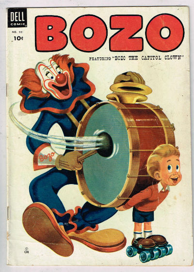 BOZO THE CLOWN (FOUR-COLOR) #551 1950 VOLUME 1 DELL