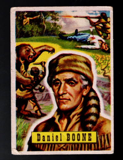 1956 Topps Round Up DANIEL BOONE #41