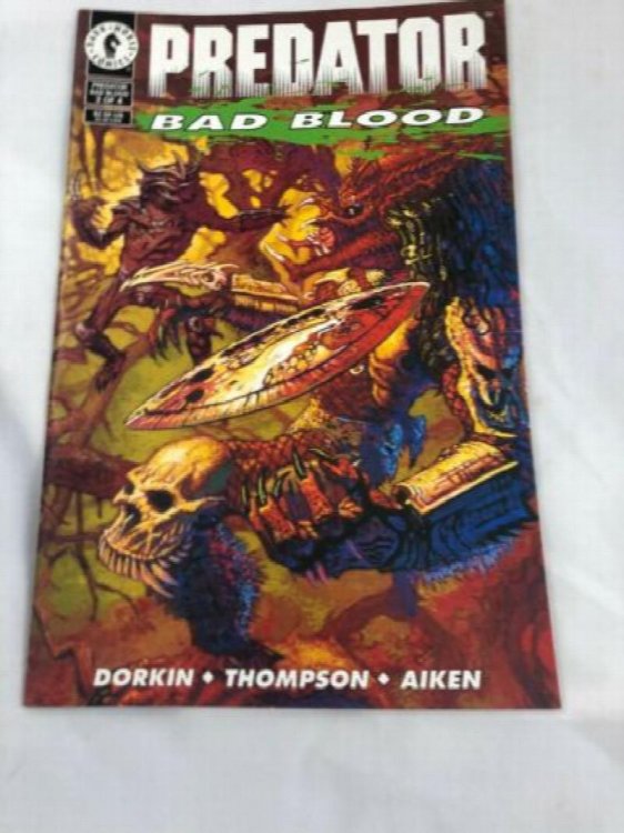 Predator Bad Blood #2 and #3 of 4 May 1994 Dark Horse Comics