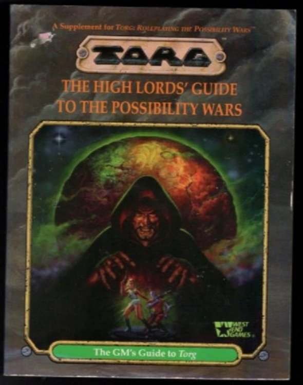 West End Torg High Lords' Guide to the Possibility Wars VG