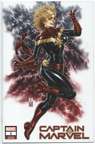 Captain Marvel 1 Marvel 2018 Mark Brooks Variant