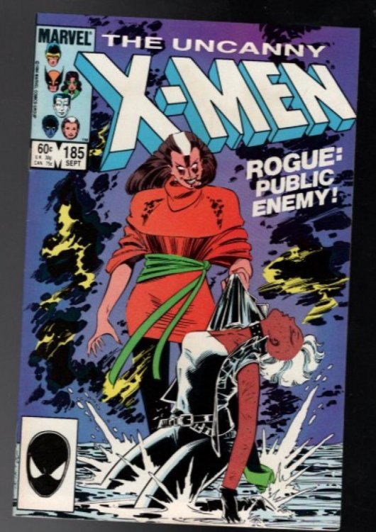 The Uncanny X-Men #185, 1984 Marvel Comic Book