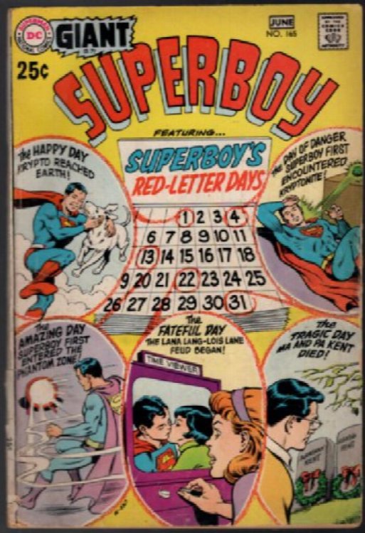 Superboy #165 GD; DC low grade comic - we combine shipping