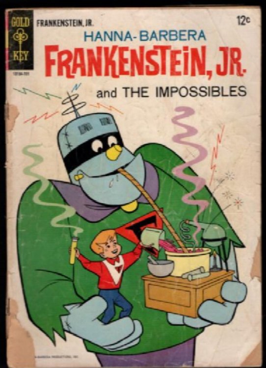 Gold Key Comics Frankenstein, Jr. and the Impossibles 1966
