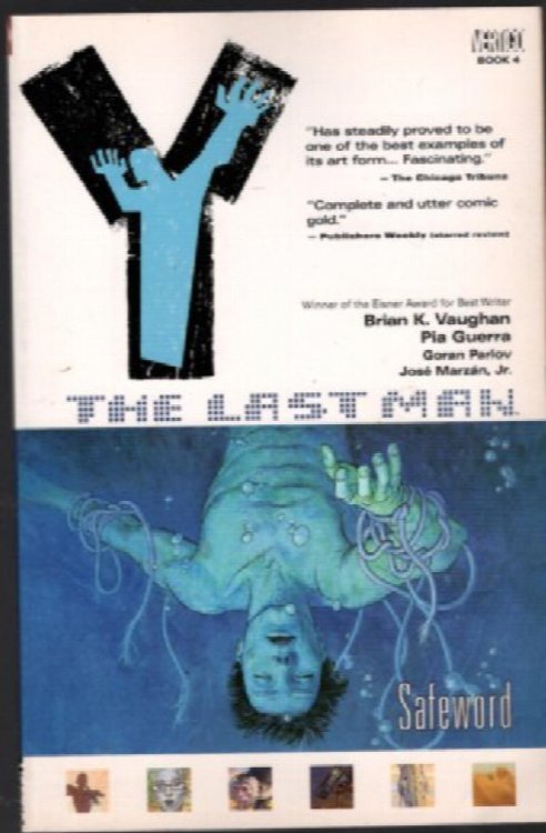 Y The Last Man Vol 4 Safeword Graphic Novel Trade paperback Vertigo Comics