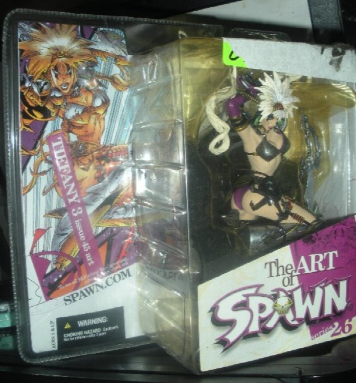 TIFFANY 3 issue 45 art<br/><br/>SPAWN.COM<br/>TheART<br/>SPAWN